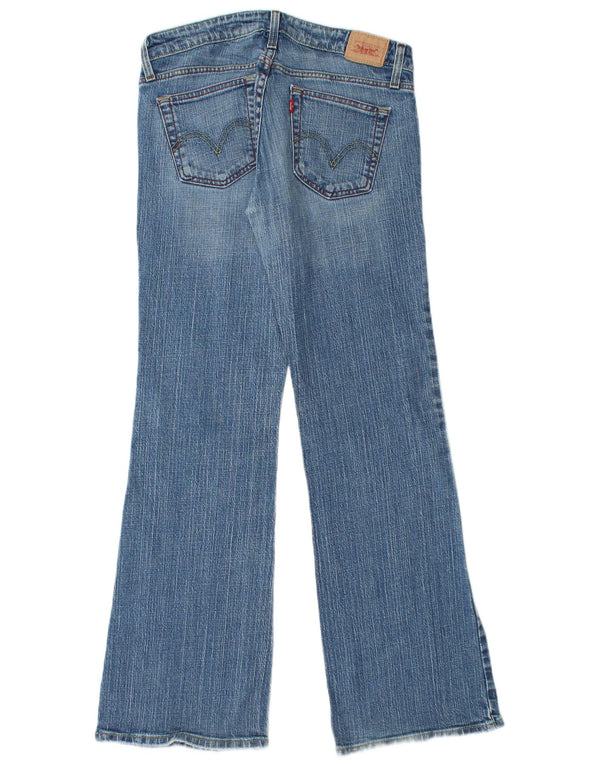 Blugi evazați 524 Super Low pentru femei Levi's US 9 Medium W30 L31 Bumbac albastru
