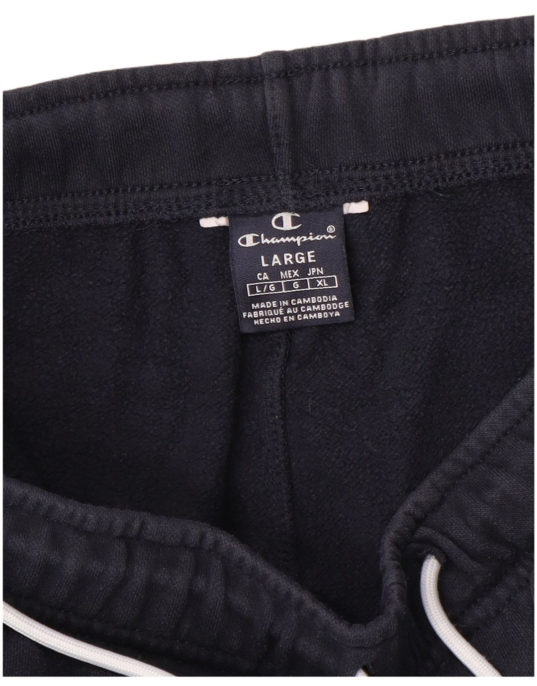 Pantaloni de trening cargo pentru bărbați CHAMPION Pantaloni de jogging mari bleumarin