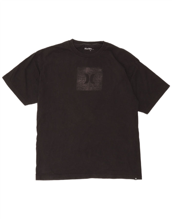 Tricou grafic pentru bărbați Hurley Top mare negru