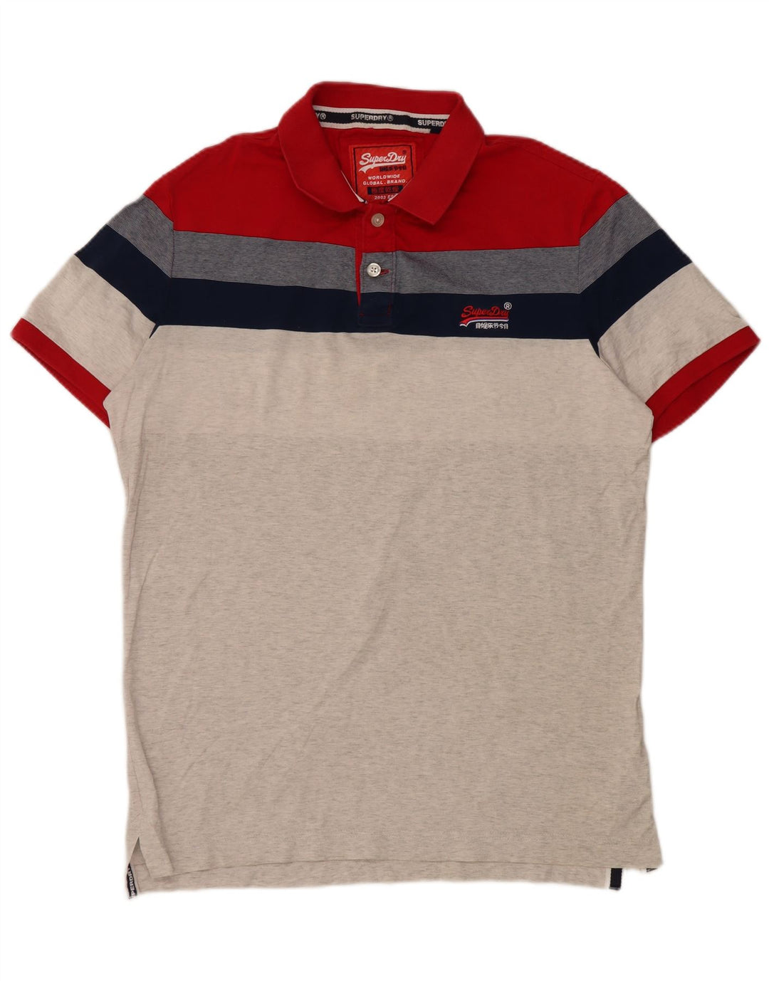 Tricou polo pentru bărbați Superdry XL, multicolor, bumbac color bloc