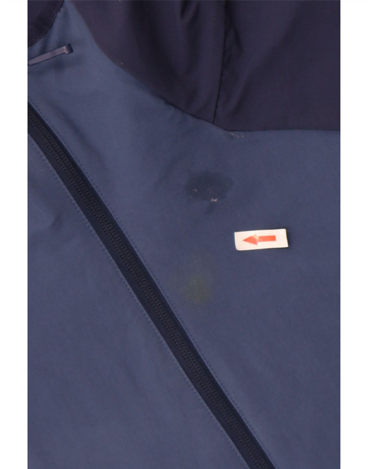 Jachetă de ploaie cu glugă pentru bărbați The North Face UK 44 2XL Albastru Colorblock