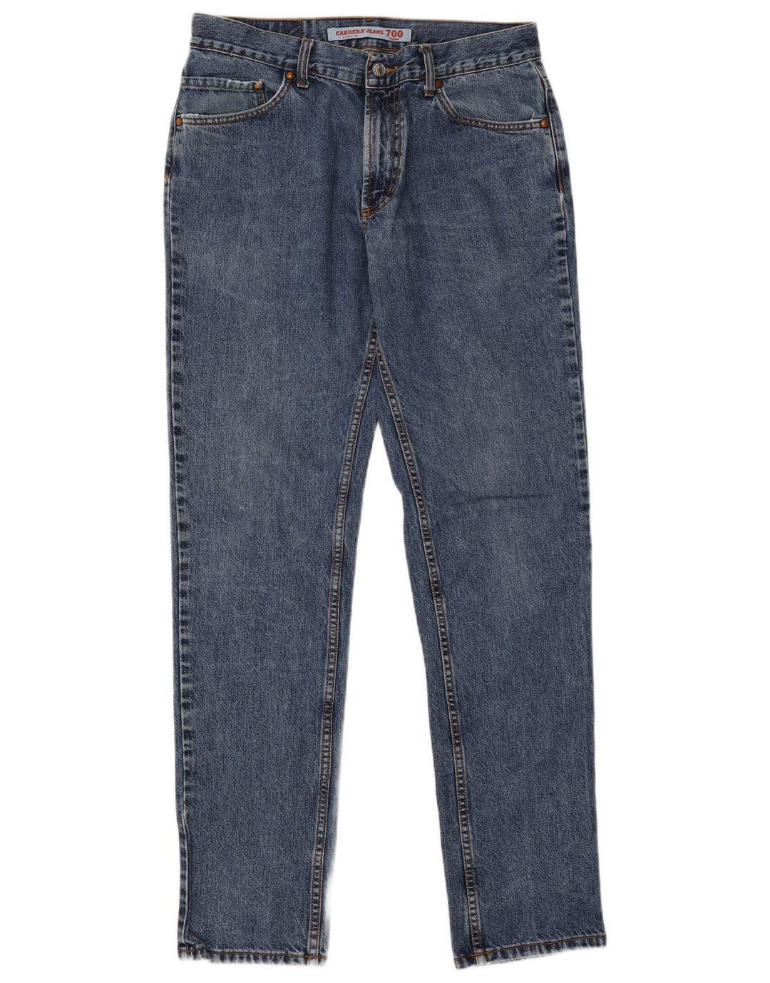 CARRERA Blugi drepti pentru bărbați 700 obișnuiți IT 50 mari L34 L33 Bumbac albastru