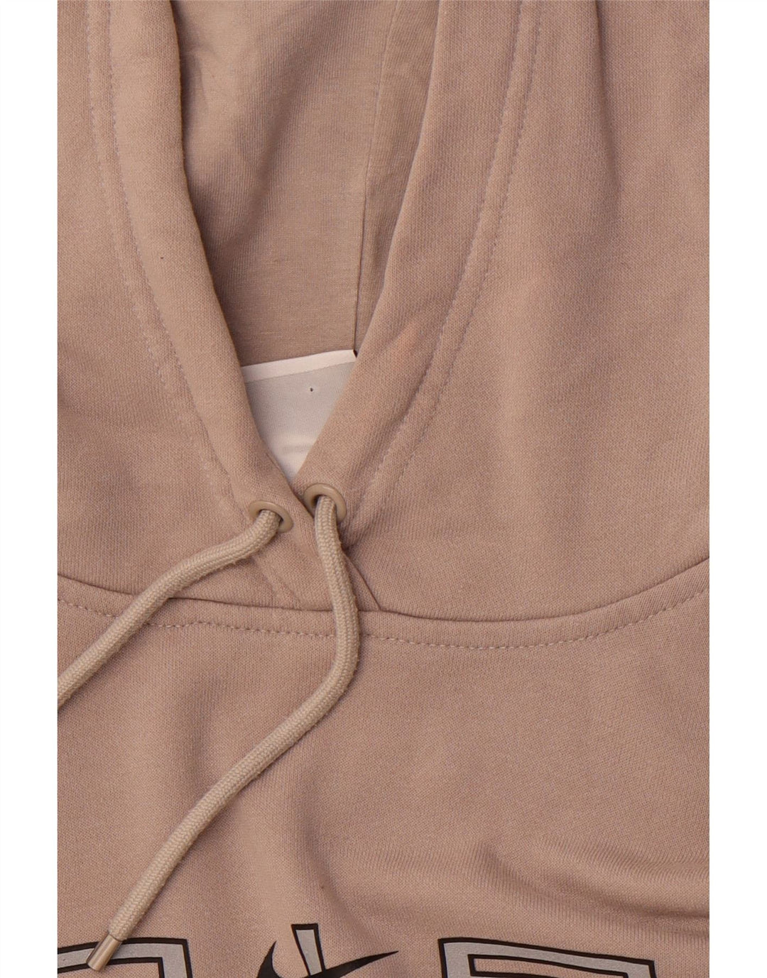 Pulover NIKE pentru bărbați, loose fit, cu glugă, maro, bumbac color bloc