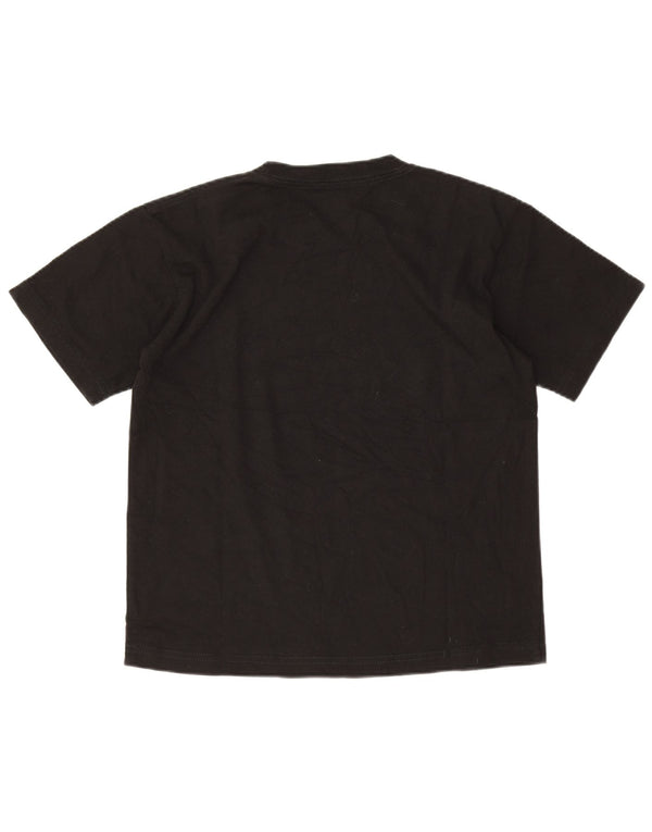 Tricou grafic Hard Rock Cafe Băieți Madrid Top 11-12 Ani Mic Negru
