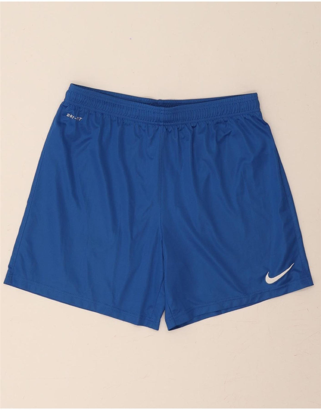 NIKE Mens Dri Fit Sport Shorts Large Blue Polyester Vintage Nike and Second-Hand Nike from Messina Hembry 