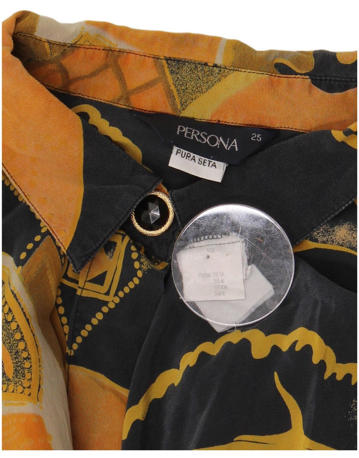 Bluză Cămașă Dimensiuni Plus Femei Persona Mărimea 25 Mătase Multicoloră Mare