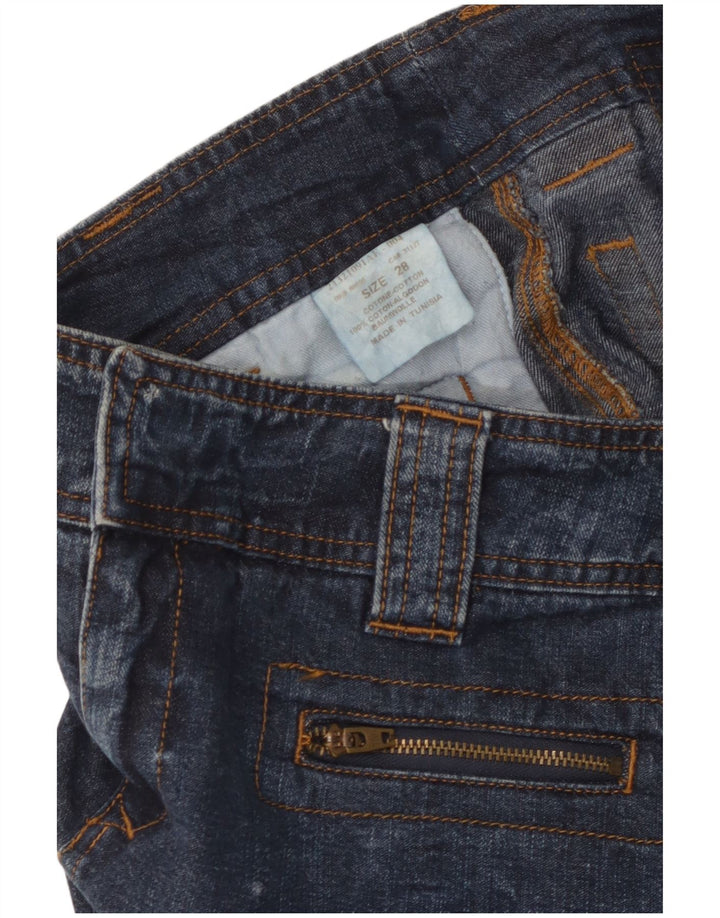 Fusta Denim Dkny W28 Bumbac Albastru Mediu