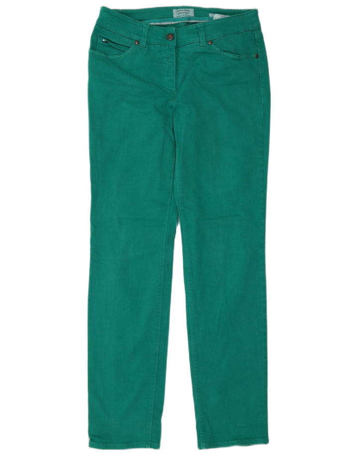 Blugi subțiri Roxy pentru femei UK 14 Large W30 L30 Green Bumbac