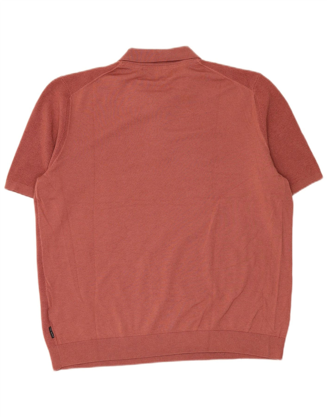 Tricou polo pentru bărbați Ted Baker Mărimea 6 2XL Poliester roșu