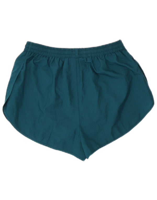 Pantaloni scurți sport New Balance pentru femei UK 8 Small Green Poliester