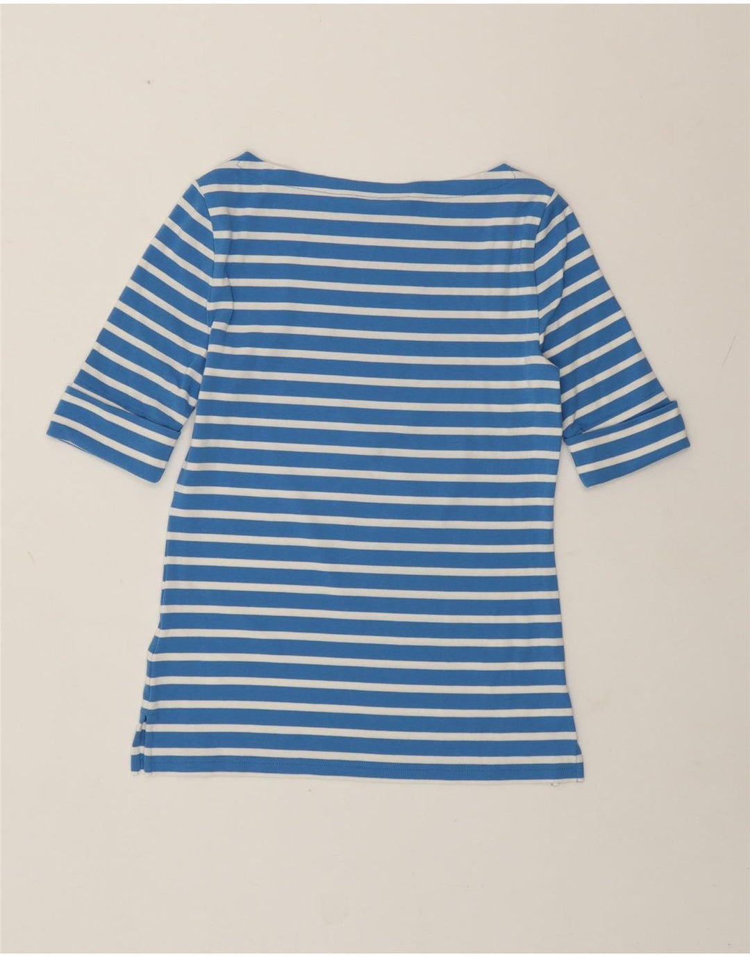 Tricou pentru femei Ralph Lauren Top UK 12 Medium Blue Bumbac