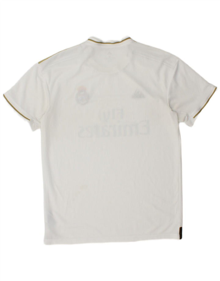 Tricou grafic ADIDAS Real Madrid pentru bărbați Top Medium Alb Poliester