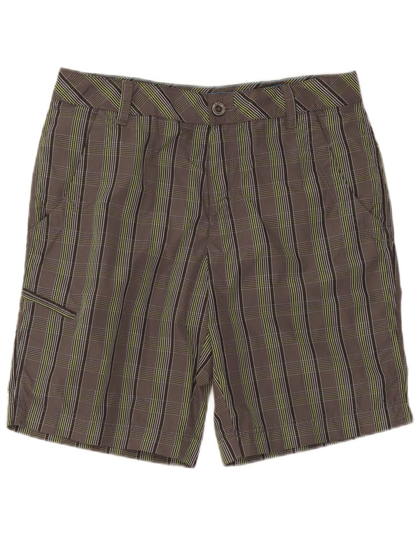 Pantaloni scurți pentru bărbați Columbia Omni-Shield Cargo W34 Large, gri din nailon