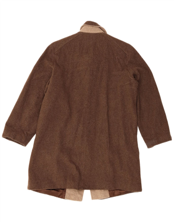 Eastex Duffle Coat UK 10 Lână maro mică