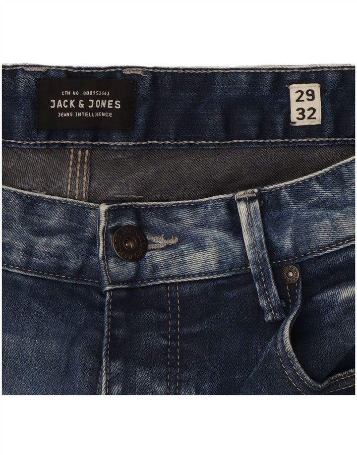 Jack & Jones Mike Straight Jeans pentru bărbați W29 L32 bumbac albastru