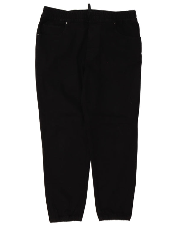 Armani Exchange Pantaloni de jogging pentru bărbați Blugi subțiri W32 L28 Bumbac negru