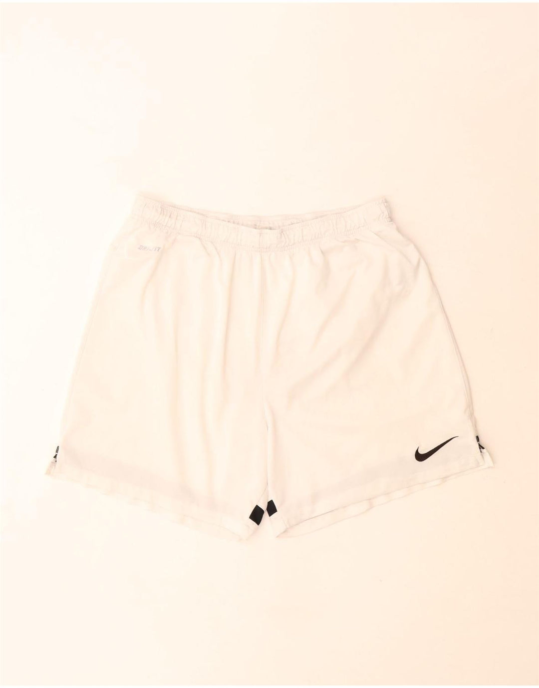Pantaloni scurți sport Nike Dri Fit pentru bărbați, mari, alb, poliester