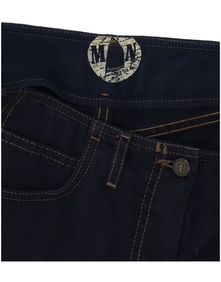Fusta mini denim pentru femei Murphy & Nye W30 bumbac bleumarin mediu