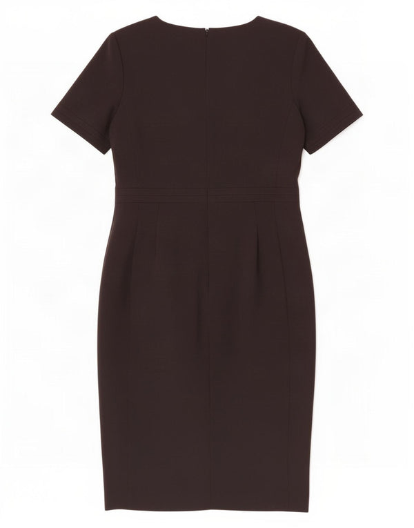 Rochie teacă pentru femei Marks & Spencer UK 14 Poliester mediu negru
