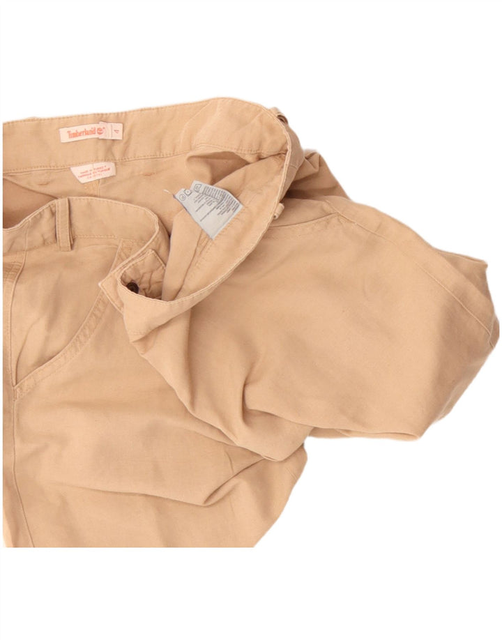 Pantaloni scurți chino Timberland pentru femei US 4 Small W27 Beige Bumbac