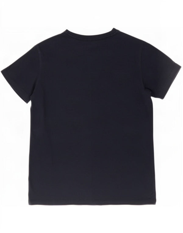 Tricou grafic Champion pentru femei Top UK 14 Medium Black Bumbac