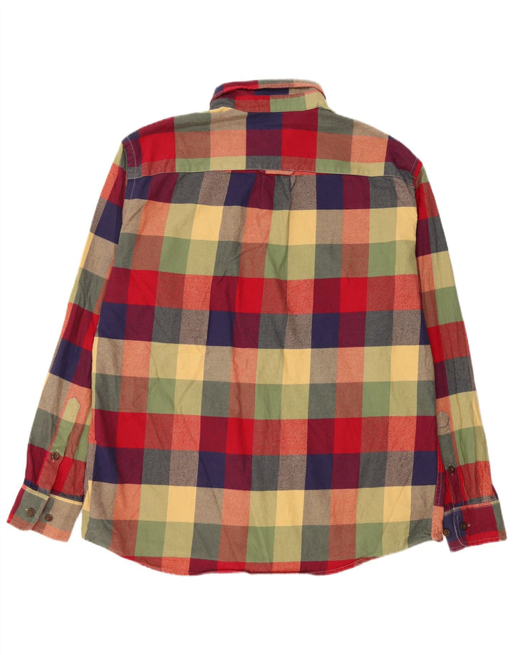 Cămașă de flanel pentru bărbați Orvis, mare, multicoloră, din bumbac