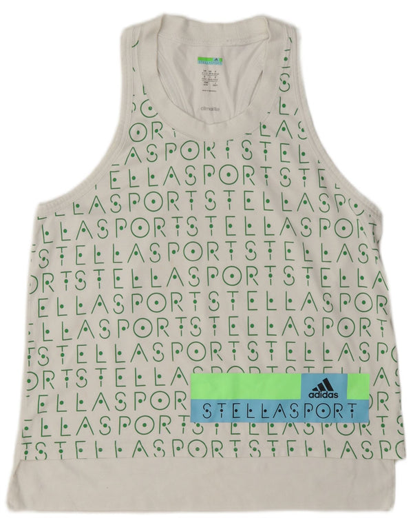 Vesta Adidas Stella Graphic Vest pentru femei UK 12/14 Medium White