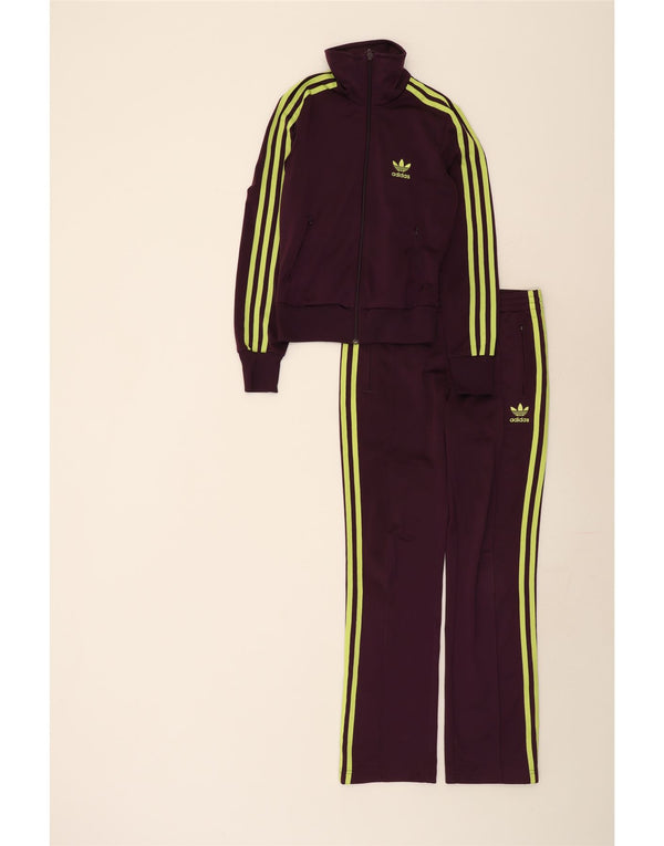 Trening complet pentru femei cu grafică Adidas EU 34 XS Poliester violet