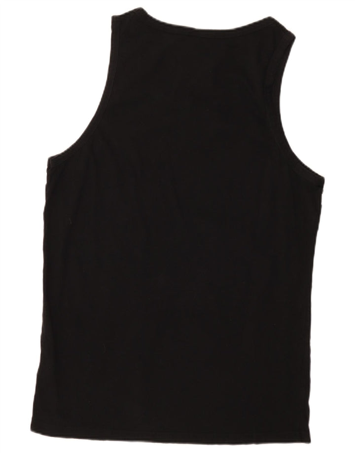 Vestă grafică pentru bărbați Hugo Boss, mare, negru, bumbac