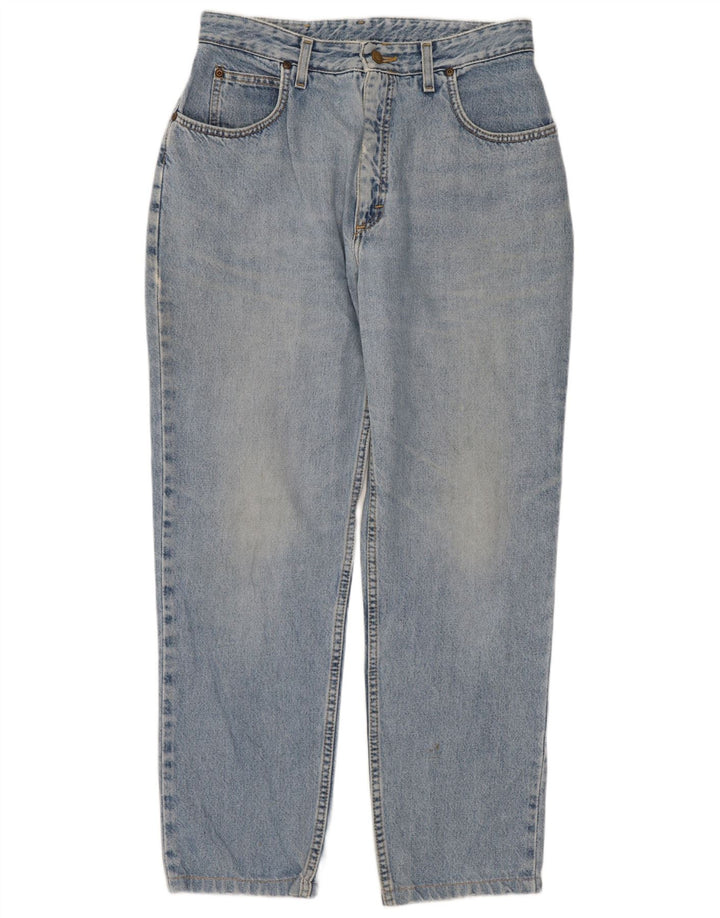 Blugi conici pentru femei Lee W30 L28 Albastru