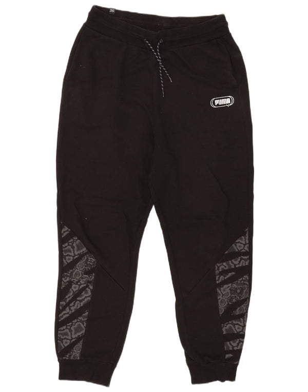 Pantaloni de trening Puma pentru bărbați Pantaloni de jogging Medium Black Animal Print
