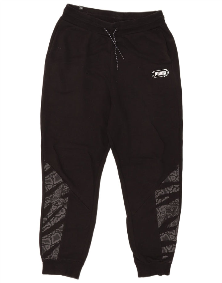 Pantaloni de trening Puma pentru bărbați Pantaloni de jogging Medium Black Animal Print