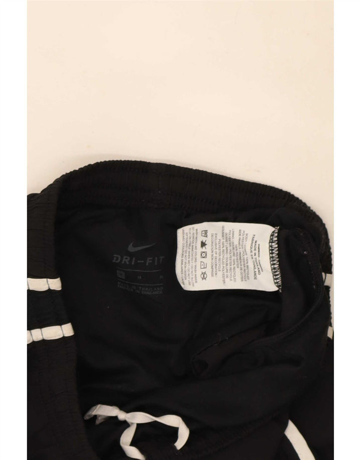 Pantaloni scurți sport Nike Dri Fit pentru femei UK 12 Poliester mediu negru