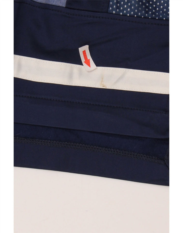 Jachetă de top pentru trening grafic ASICS pentru bărbați, mare, bleumarin, color block