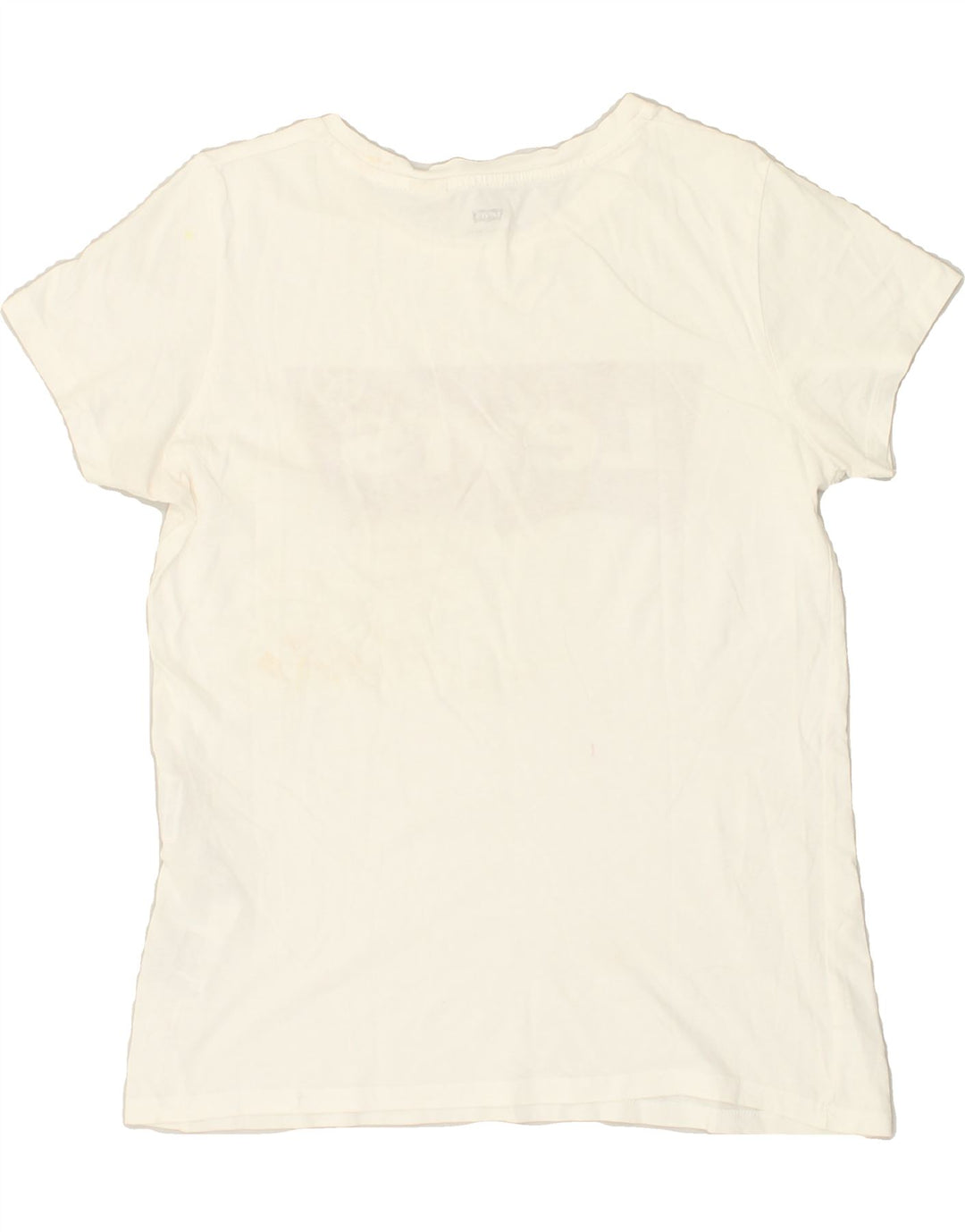 LEVI'S Mens Graphic T-Shirt Top Small White Cotton | Vintage Levi's | Thrift | Second-Hand Levi's | Used Clothing | Messina Hembry 
