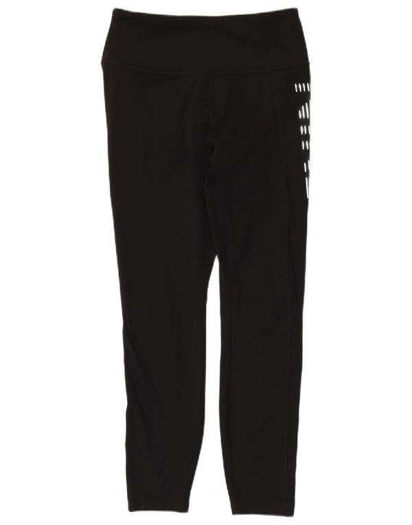 Leggings cu grafic pentru femei Nike UK 8 Poliester negru mic