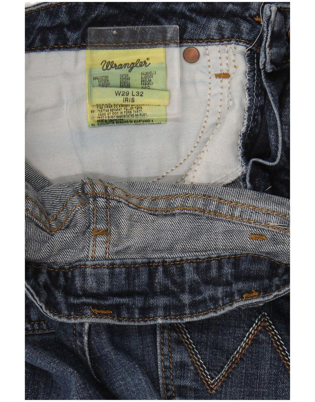 WRANGLER Blugi Iris drepte pentru femei W29 L28 Bumbac albastru