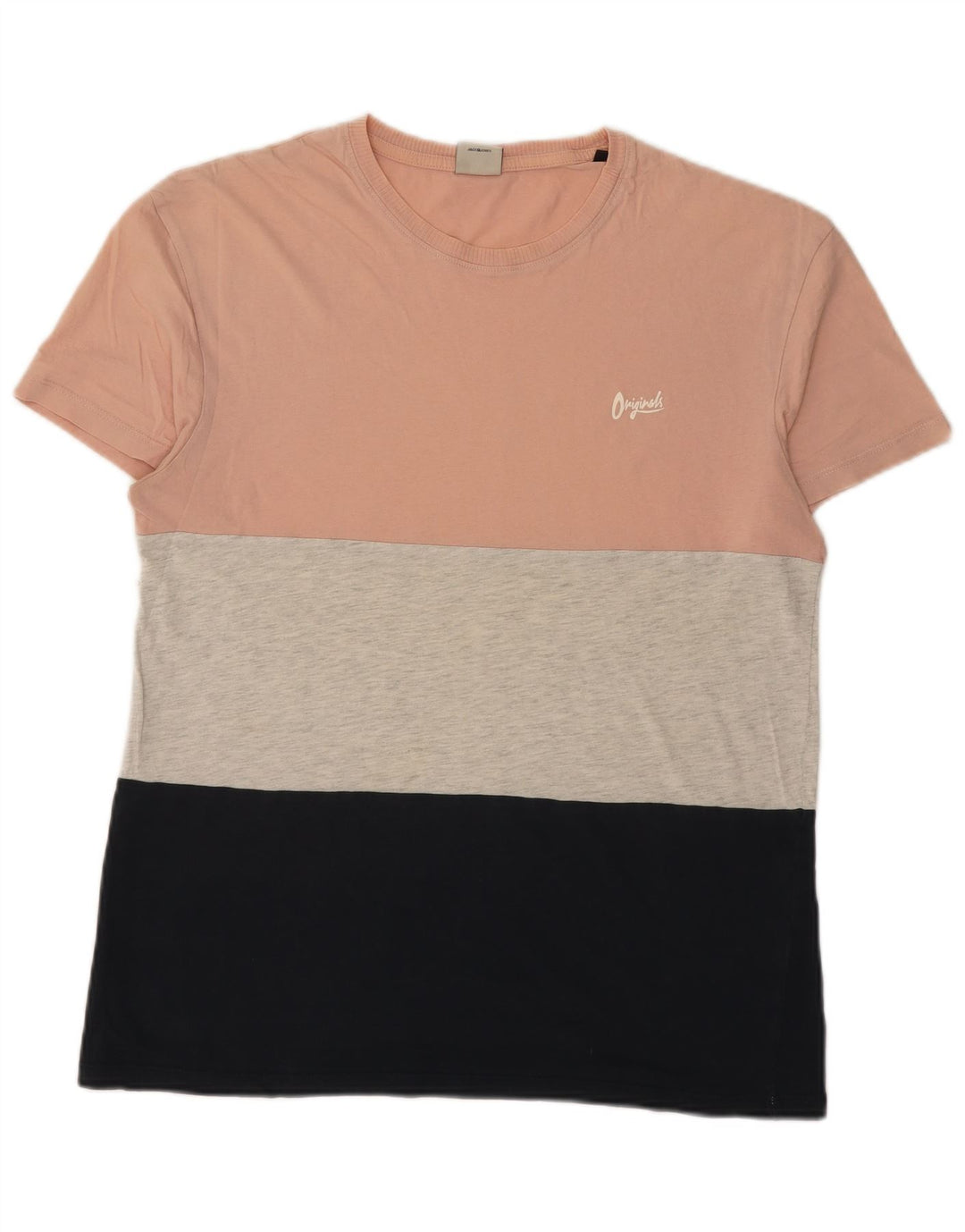 JACK & JONES Tricou pentru bărbați Top mediu multicolor din bumbac color bloc