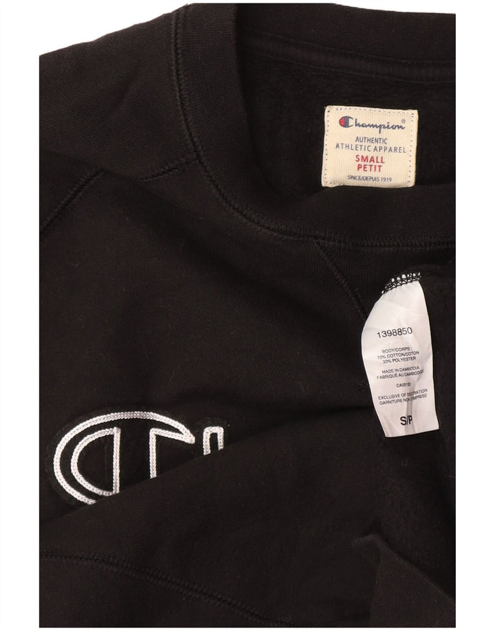 Pulover pentru bărbați Champion Petit Graphic Pulover mic, negru, bumbac