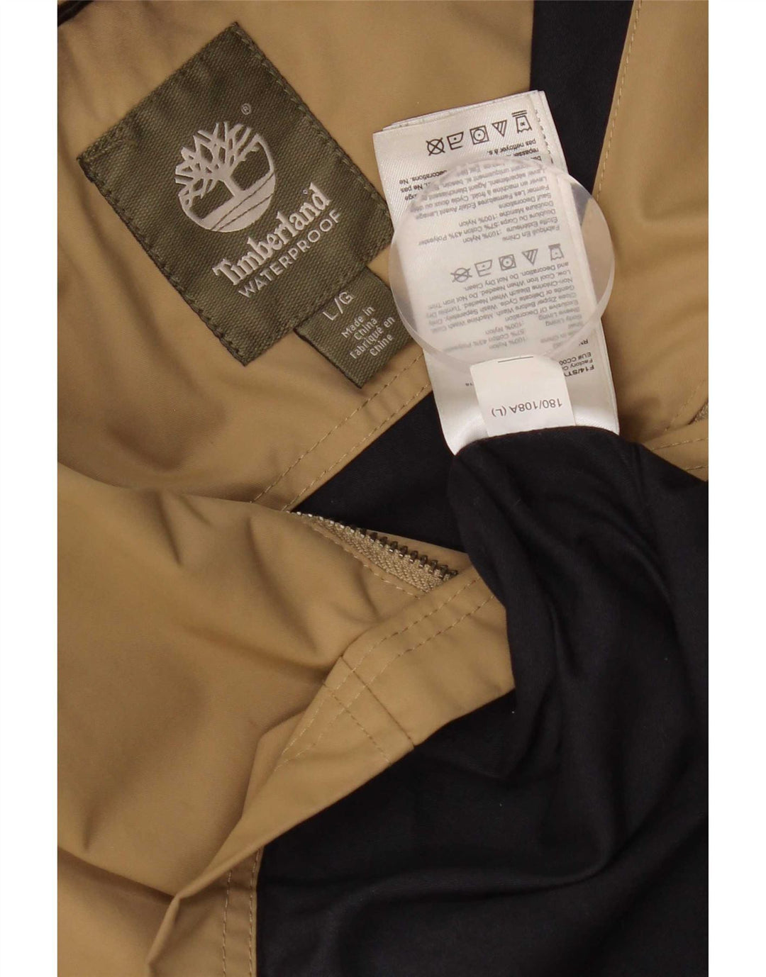 Jachetă pentru bărbați TIMBERLAND UK 40, mare, bej, nailon