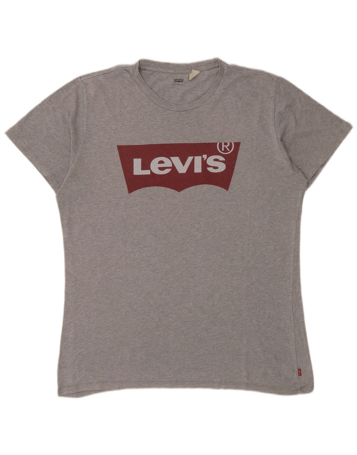 Tricou cu grafică Levi's pentru bărbați Top mare, gri pete
