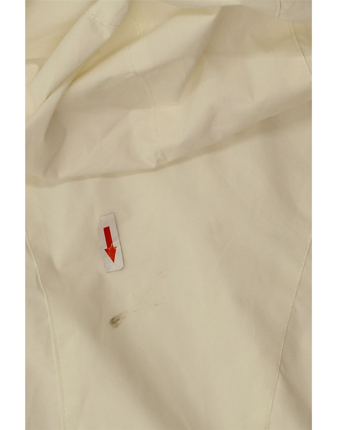 Jachetă Windbreaker cu glugă supradimensionată pentru femei New Balance UK 14 Medium White