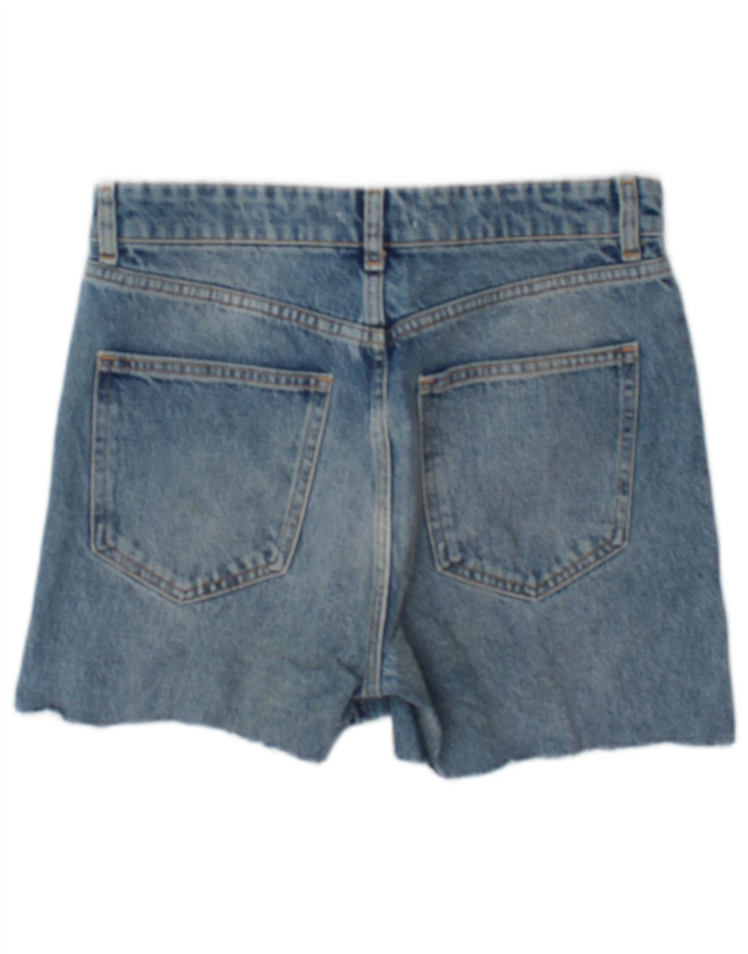 Pantaloni scurți din denim pentru femei Zara EU 38 Small W28 Blue