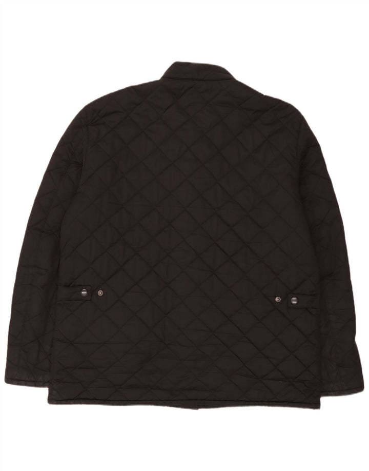 Jachetă matlasată pentru bărbați Barbour UK 42 XL Poliester negru