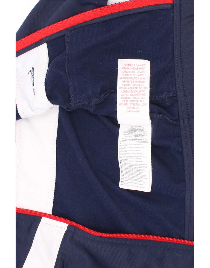 Jachetă de trening pentru băieți Nike 3-4 ani XS bleumarin poliester color bloc