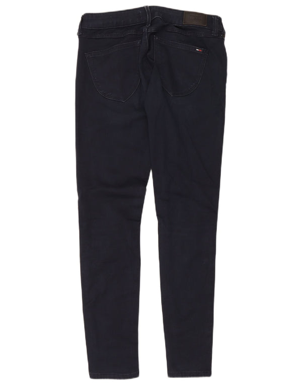 Blugi skinny pentru femei cu talie joasă Tommy Hilfiger W31 L32 bleumarin