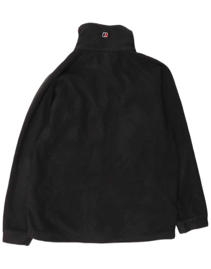 Jachetă fleece pentru bărbați Berghaus UK 40, mare, negru, poliester