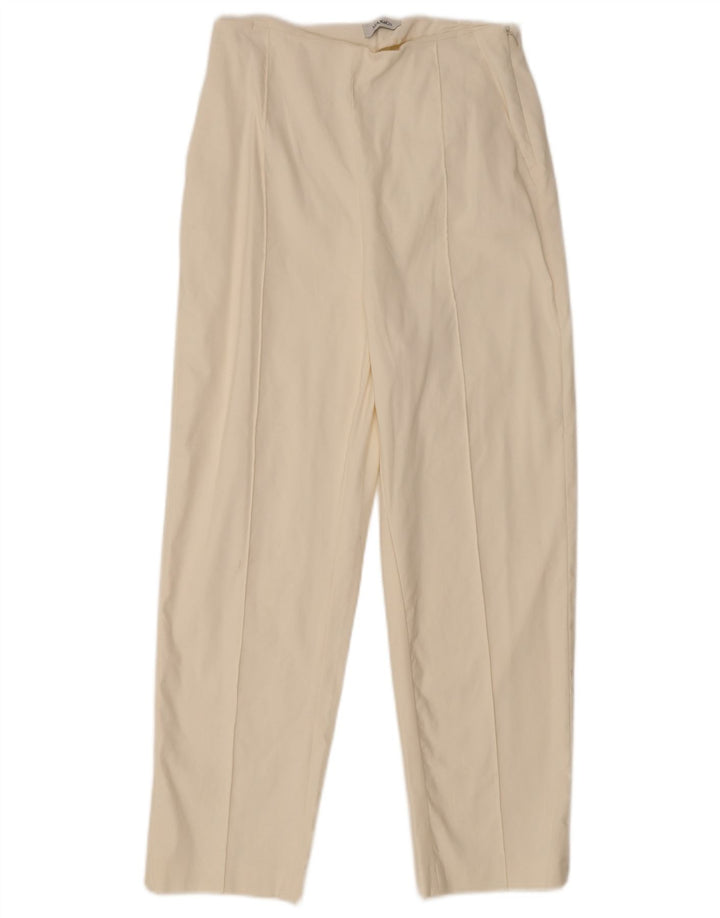 Max & Co. Pantaloni tăiați conici pentru femei W28 L25 alb