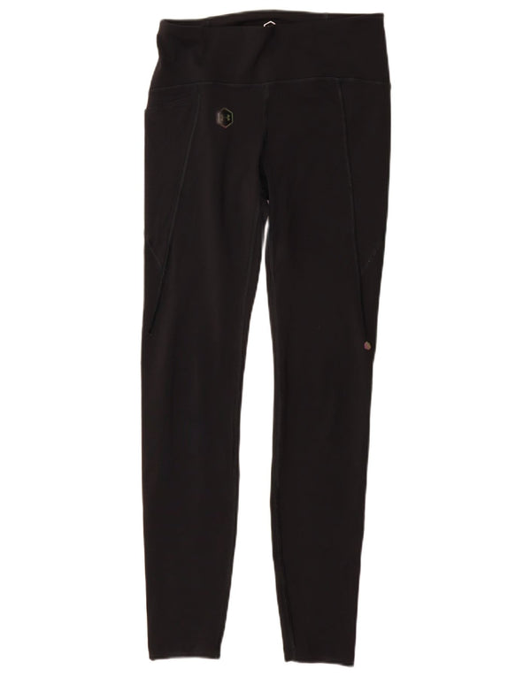 Leggings Under Armour pentru femei Heat Gear UK 8 Small Black