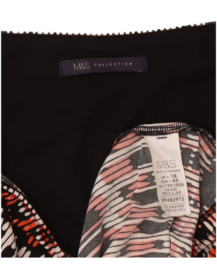 Rochie schimbătoare pentru femei Marks & Spencer UK 16 mare, multicoloră, geometrică